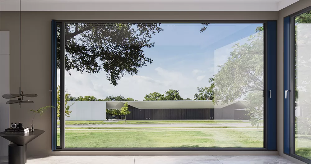 Иновативни алуминиеви прозорци с микровентилация за модерни жилищни и търговски сгради