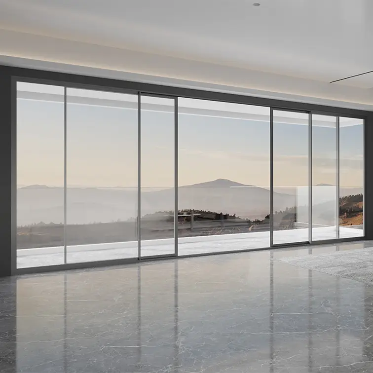 Счупен мост, плъзгаща се врата със странично налягане