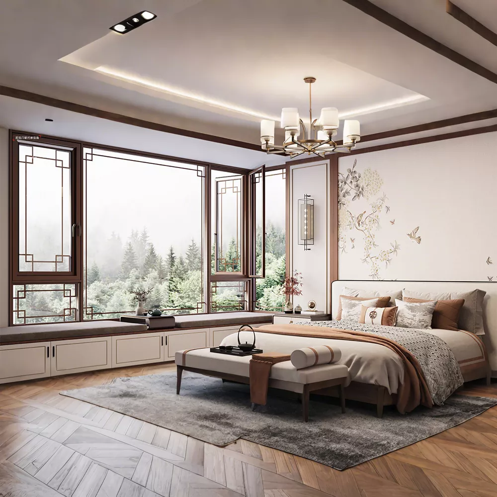 Китайска външна врата в античен стил